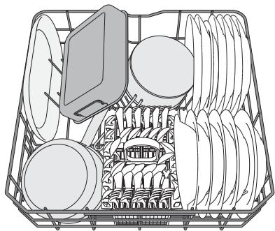 INDESIT DFE1B19X  -  DFE 1B19 14 - PANIER inférieur - 1