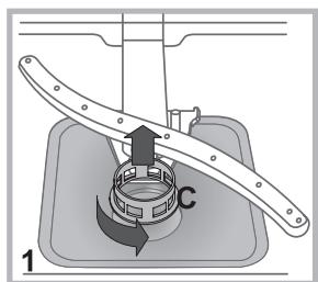 INDESIT D 16B1 A NX - Cisteni filtru - 1
