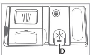 INDESIT D 16B1 A NX - Het glansmiddel toevoegen - 1