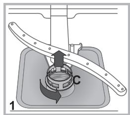 INDESIT D 16B1 A NX - Limpar os filtros - 1