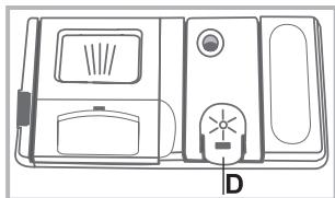 INDESIT D 16B1 A NX - Charger le produit de rinceage - 1