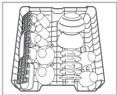 INDESIT D 16B1 A NX - Cesto superior - 1