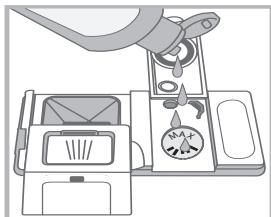 INDESIT D 16B1 A NX - Het glansmiddel toevoegen - 2