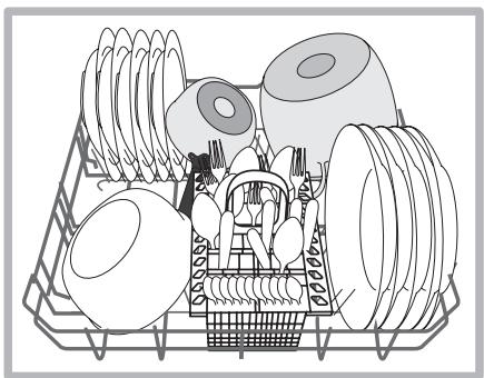 INDESIT D 16B1 A NX - Panier inférieur - 1