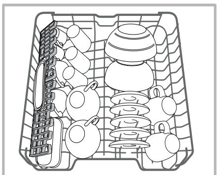 INDESIT D 16B1 A NX - Panier supérieur - 1