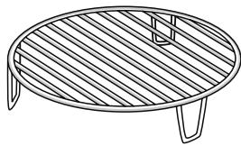 INDESIT MWI4343BL - GRILLE MÉTALLIQUE - 1
