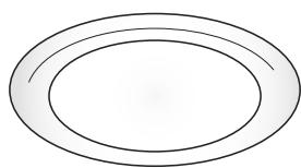 INDESIT MWI4343BL - PLAQUE TOURNANTE EN VERRE - 1