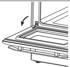 CONTINENTAL EDISON CECI603ZW - Rimozione dello sportello del forno - 1