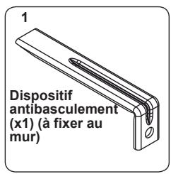 CONTINENTAL EDISON CECI603ZW - Kit antibasculement - 1