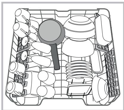 INDESIT DIFP28T9AEU - Cesto superiore - 1