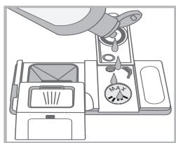 INDESIT DIFP28T9AEU - Charger le produit de rinçage - 2