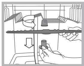 INDESIT DIFP28T9AEU - Cistěni ostřikovacích ramen - 1