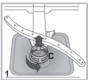 INDESIT DIFP28T9AEU - Čistenie filtrov - 1