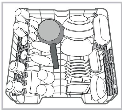 INDESIT DIFP28T9AEU - Panier supérieur - 1