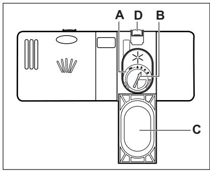 ELECTROLUX ESF6510LOW - Заповнення дозатора ополіскувача - 1