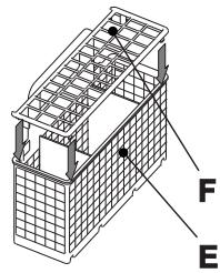 IGNIS ADL 448/4 - PANIER INFERIEUR - selon le modèle - 1
