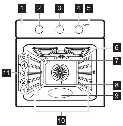 ELECTROLUX EOB2401AOZ - Descripción general - 1