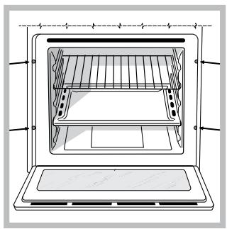 INDESIT IF 63KA IX - Zentrieren und Befestigen - 1