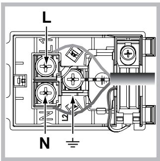 INDESIT IF88KGPAIXS - Monteren voedingskabel - 2