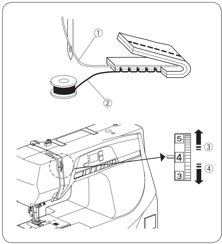 ELNA EXPERIENCE 450 - Installation du porte-pied - 1