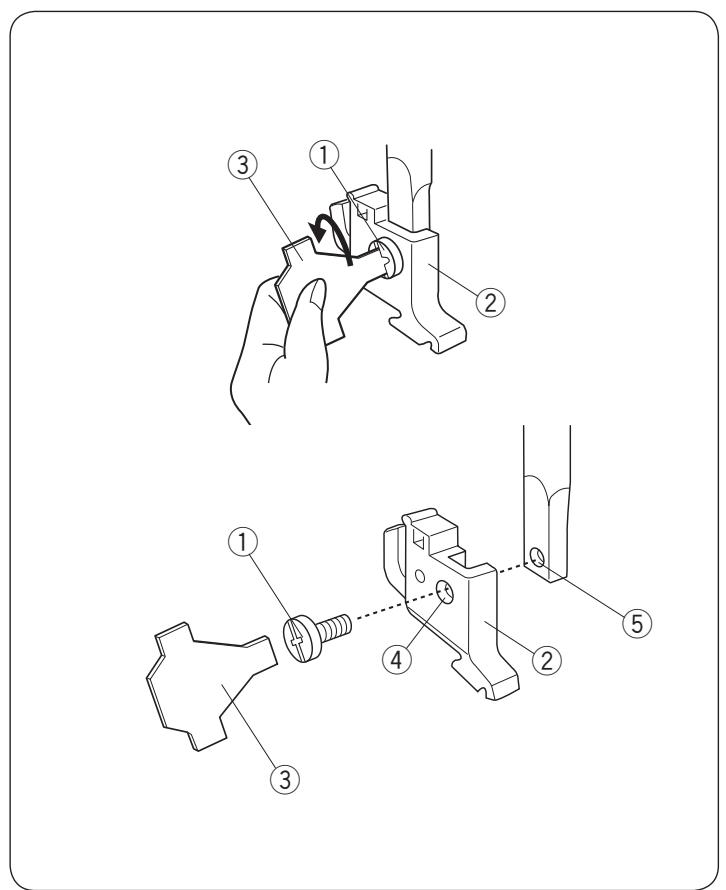 ELNA EXPERIENCE 450 - Fixation du pied-de-biche - 1