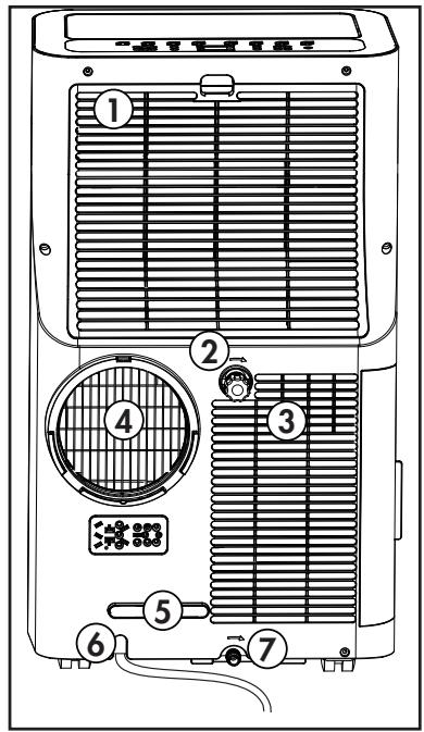 DANBY DPA120B8WDB-6 - Rear - 1
