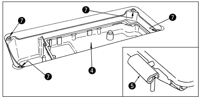 JUKI 1181N - Installation du couvercle inférieur - 2