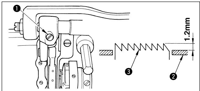JUKI 1181N - 2) Adjusting the bobbin thread tension - 2