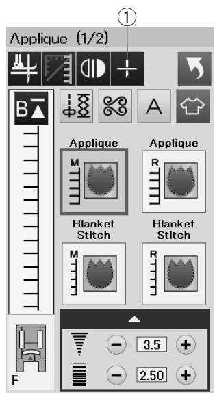 JANOME S7 - To sew the same size tack - 1