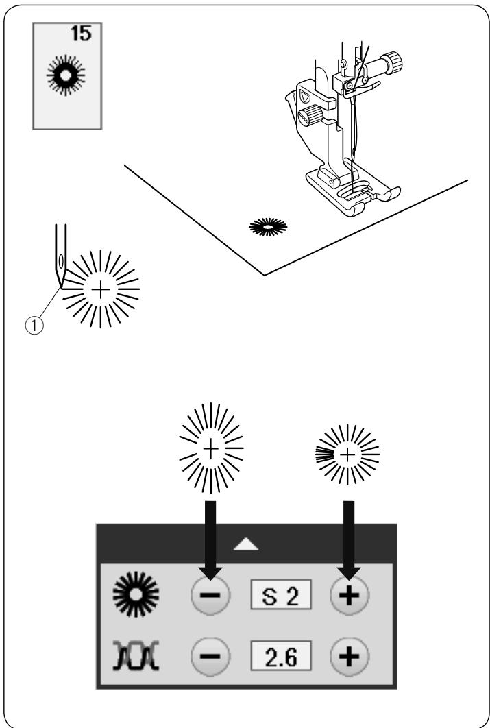 JANOME S7 - To adjust the evenness of darning stitches - 1