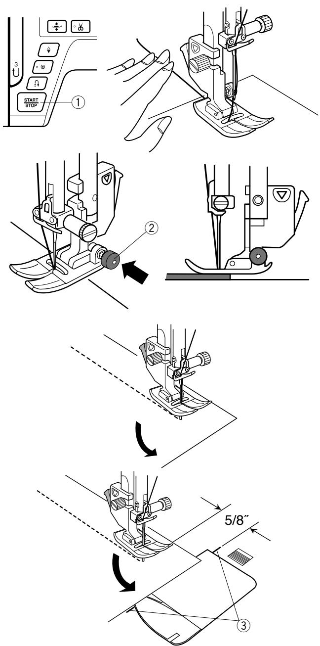 JANOME S7 - ⑫ Letter case key - 3