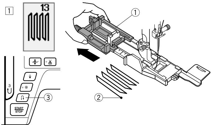 JANOME S7 - NOTE: - 1