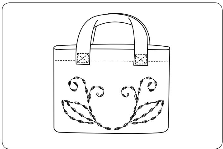 JANOME S7 - Created stitches (CS) - 4