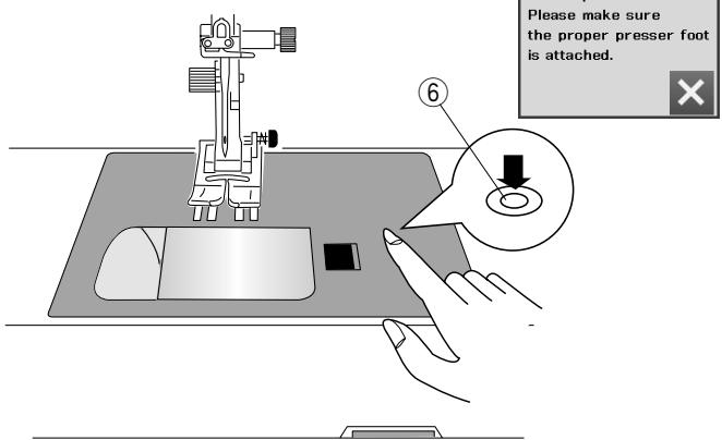 JANOME S7 - Attaching the Darning Foot PD-H - 7