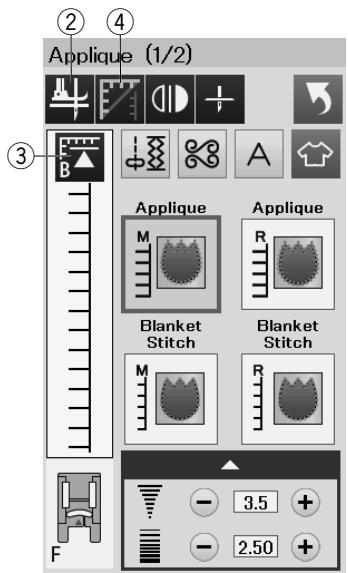 JANOME S7 - To sew the same size tack - 5
