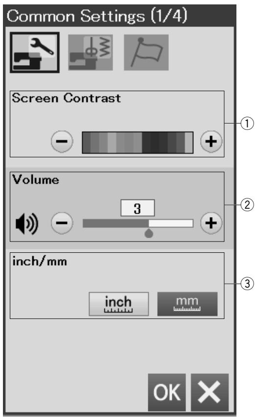 JANOME S7 - Registering the custom settings - 1