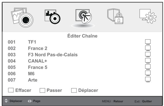 LISTO HD-CAC-909 - ÉDITER CHAÎNES - 1