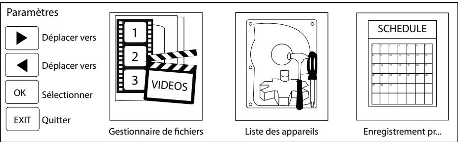LISTO HD-CAC-909 - PARAMÈTRES PVR - 1
