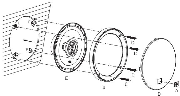 JBL STAGE2 604C - Stage2 624 - 4