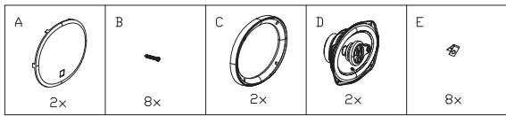 JBL STAGE2 604C - Stage2 9634 - 6