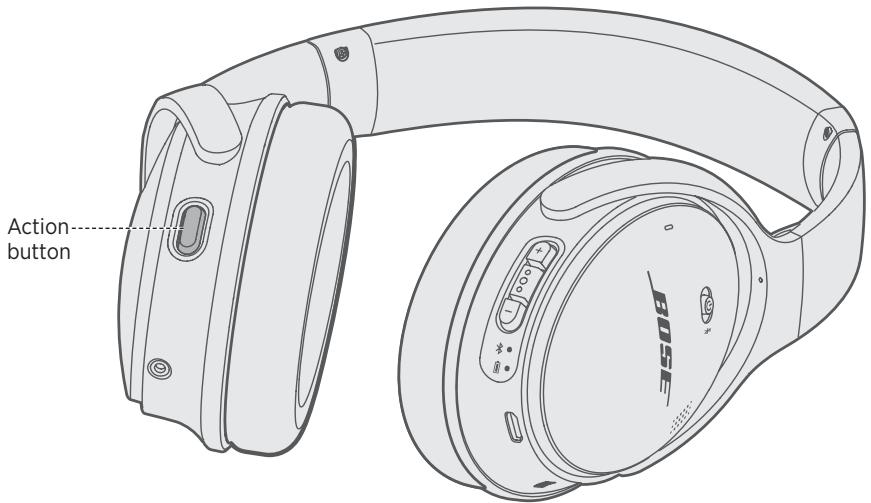 BOSE QUIETCOMFORT 35 - Action button functions - 1