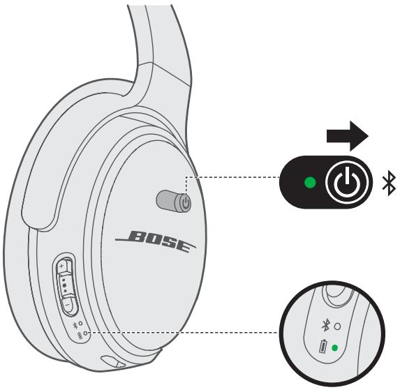 BOSE QUIETCOMFORT 35 - Power on - 1