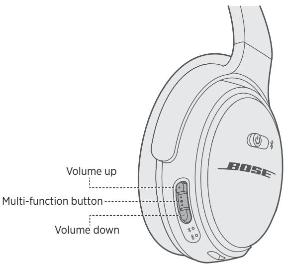BOSE QUIETCOMFORT 35 - Headphone functions - 1