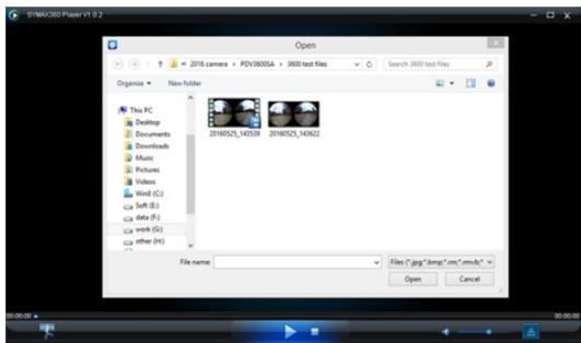DENVER ACV-8305W - Lecture de video avec le lecteur - 2