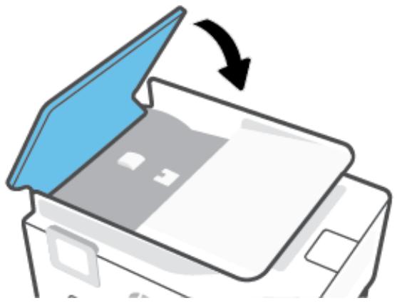 HP OFFICEJET PRO 8023 - Pour éliminer un bourrage papier dans le chargeur de documents - 6