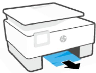 HP OFFICEJET PRO 8023 - Pour éliminer un bourge papier dans le bac d'entrée - 3