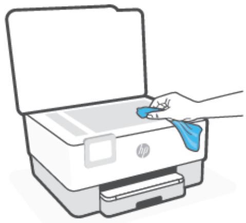 HP OFFICEJET PRO 8023 - Pour nettoyer la vitre du scanner - 2