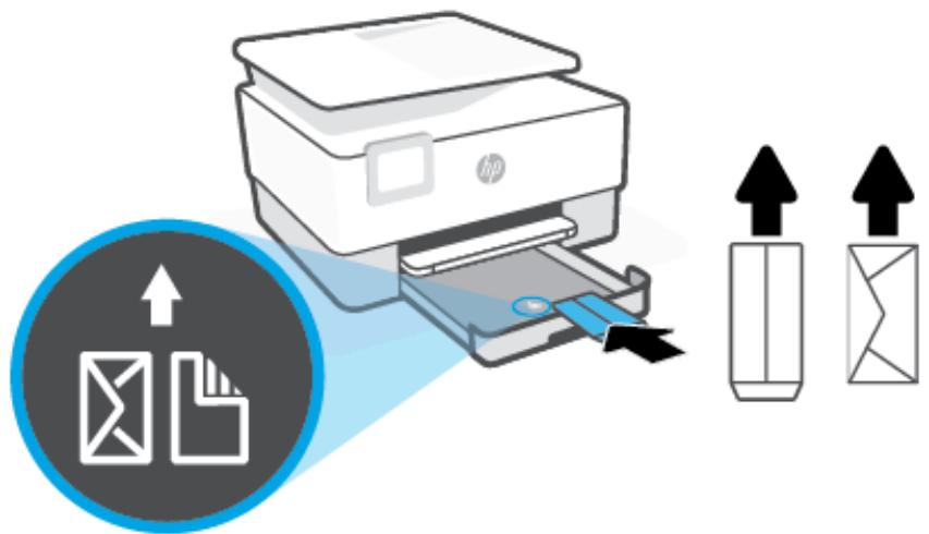 HP OFFICEJET PRO 8023 - Pour charger une enveloppe - 3