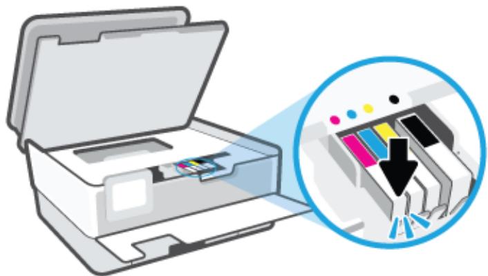 HP OFFICEJET PRO 8023 - Pour remplacer les cartouches - 8