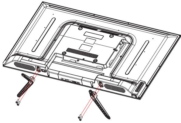 LISTO 32HD843 - Assemblage du PIED - 2